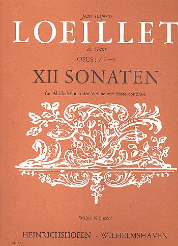 Sonaten Op 1/7-9