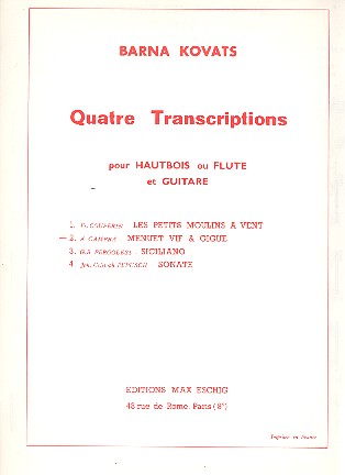 Menuet + Gigue