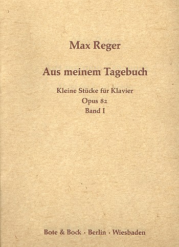 Aus Meinem Tagebuch 1 Op 82
