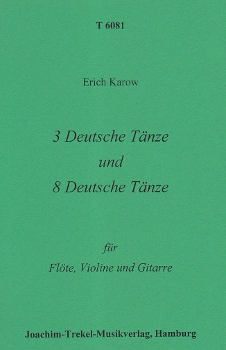 3 Deutsche Tänze und 8 Deutsche Tänze