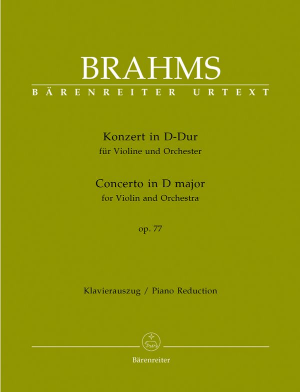 Konzert D-Dur op.77 für Violine und Orchester