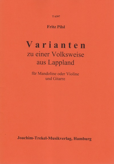 Varianten zu einer Volksweise aus Lappland