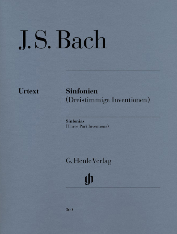 DREISTIMMIGE INVENTIONEN (SINFONIEN) BWV 787-801