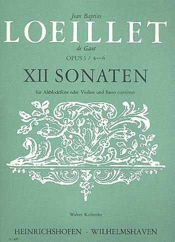 Sonaten Op 3/4-6